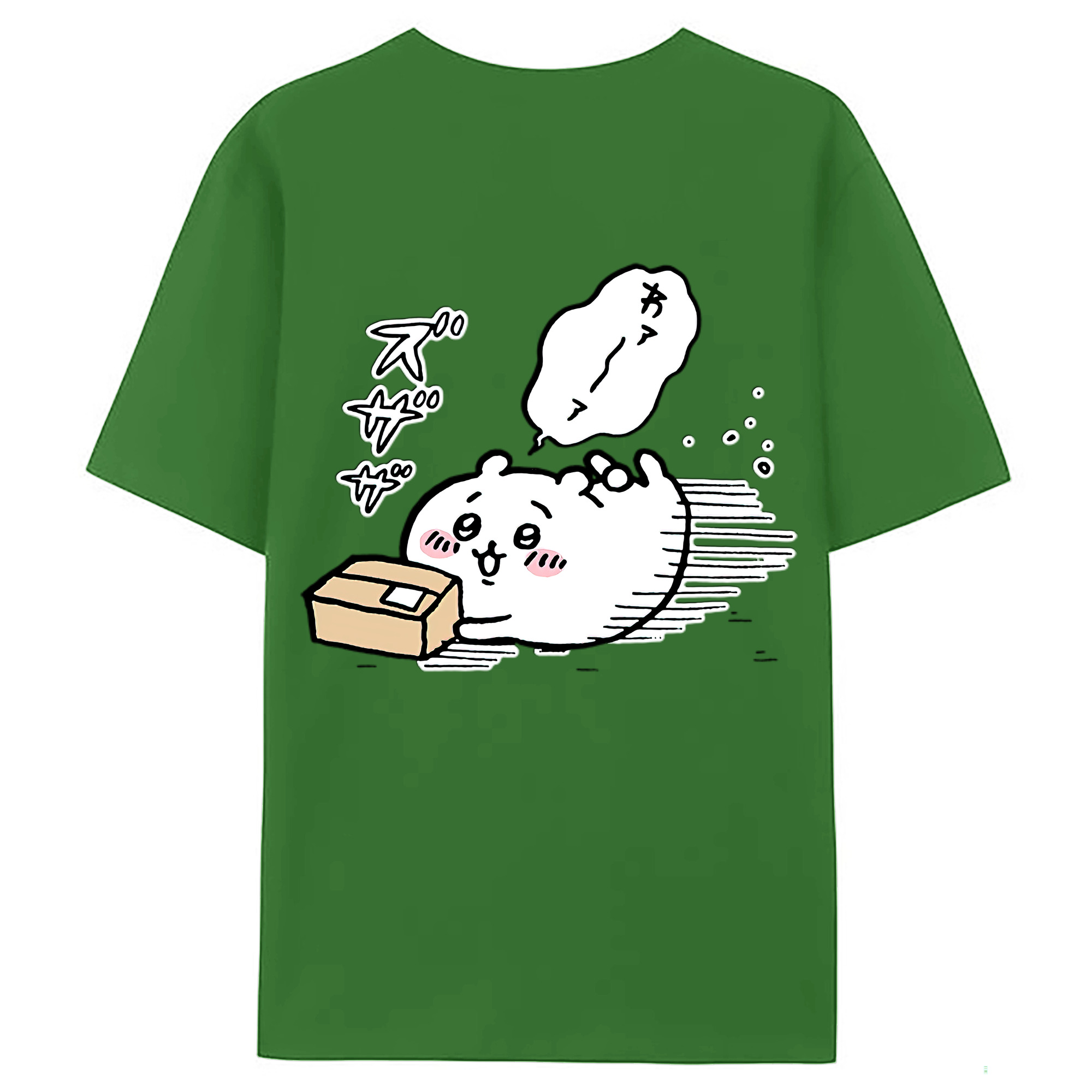 （画像用） ちいかわ ちいかわ Chii-kawa chiikawa レディース半袖Tシャツ(バックプリント)